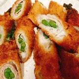 ♦アスパラの肉巻きフライ♦
